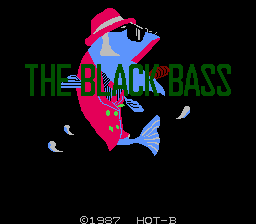 The Black Bass Title Screen